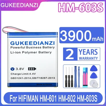GUKEEDIANZI Сменный аккумулятор HM603S 3900 мАч для аккумуляторов мобильных телефонов HIFIMAN HM-601 HM-602 HM-603S HM601 HM602