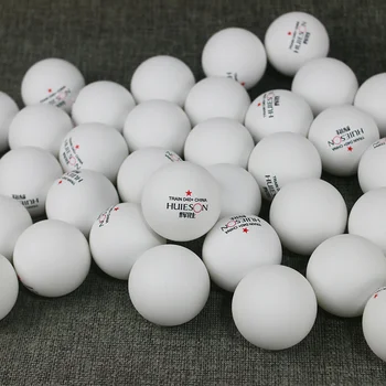 Huieson 1 Star ABS Пластиковые тренировочные мячи для настольного тенниса D40+ 50/100/200 шт. Новый материал Шарики для пинг-понга для сервировочного робота