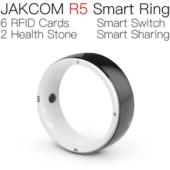 JAKCOM R5 Smart Ring Новое поступление в виде мобильного неразрушимого брелока для ключей NFC RFID метка UID сменный металлический чип для записи 125 кГц