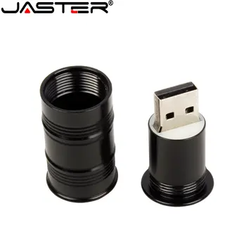 JASTER 2.0Mini Металлический масляный бак Черный USB-накопитель Флеш-накопители Флеш-накопители Бесплатная доставка Товары Карта памяти 4 ГБ 8 ГБ 16 ГБ 32 ГБ 64 ГБ
