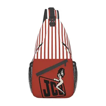 JCB Sling Кроссбоди Нагрудная сумка Мужская мода Плечевой рюкзак для путешествий Велоспорт