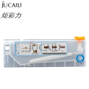 Jucaili 1 шт. 220 мл вспомогательные чернильные картриджи с датчиком уровня чернил для человека с китайским чернильным контейнером для струйного принтера с отверстием / без отверстия