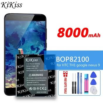 KiKiss Аккумулятор BOP82100 8000 мАч для HTC google Для nexus 9 Для планшетного ПК nexus9 TH1 8,9