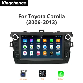 Kingchange 8''для Toyota Corolla E140/150 2007 2008 2009 2010 2011 2012 2013 Авто Стерео Android Радио Мультимедийный плеер Динамики