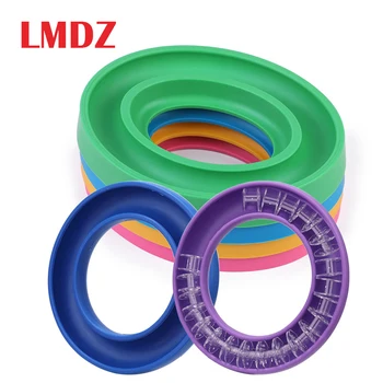 LMDZ 1 шт. Шпульное кольцо для хранения Силиконовая круглая коробка для хранения Швейные иглы Saver Handicraft Портативные швейные инструменты
