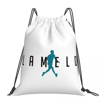 LaMelo Ball - Шарлотт, Северная Каролина - Хорнетс, баскетбольные рюкзаки, портативные сумки на шнурке, сумка для обуви, bookBag для путешествий