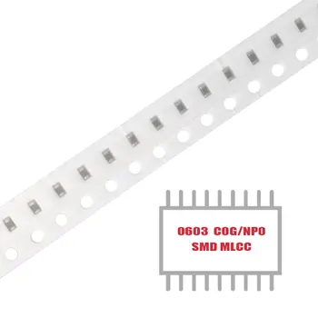 MY GROUP 100PCS SMD MLCC CAP CER 0.5PF 50V NP0 0603 Многослойные керамические конденсаторы для поверхностного монтажа в наличии