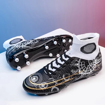 Messi Футбольная обувь Бутсы Прочные удобные качественные футбольные бутсы для уличного света Кроссовки для мини-футбола оптом Chuteira Society