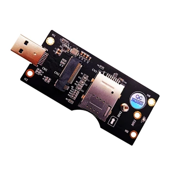 NGFF M.2 Key B на USB 3.0 Адаптер Карта расширения с SIM-картой 8Pin Слот для модуля WWAN/LTE 3G/4G/5G