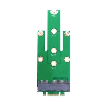 NGFF Твердотельный накопитель M.2 B+M Key SSD на MSATA-PCI-E Адаптер MSATA на M.2 NGFF Прямая поставка