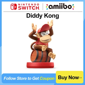 Nintendo Switch Amiibo Diddy Kong для Nintendo Switch и Nintendo Switch OLED-модель взаимодействия с играми Серия Super Mario Party