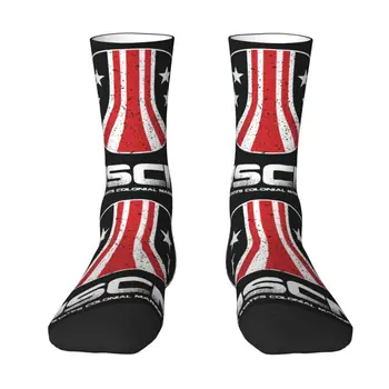 Nostromo Aliens Colonial Marines Мужские носки для экипажа Унисекс Крутые носки с 3D-печатью