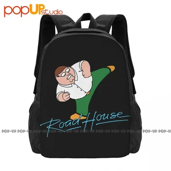 Peter Griffin Road House Рюкзак Большая емкость Симпатичная сумка для гимнаста с мягкой спинкой Бег на открытом воздухе
