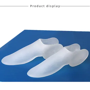 RHBJ 2 шт. = 1 пара молоток для пальцев ног сепаратор гель силиконовый инструмент для ухода за ногами корректор вальгусной деформации большого пальца Hallux Valgus Protector Ортопедический