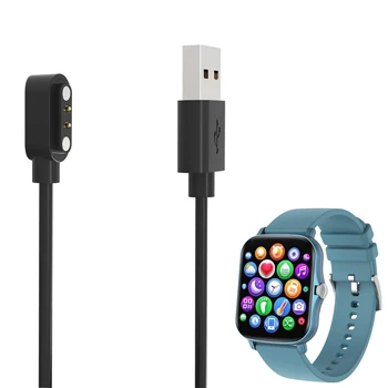  Smartwatch Dock Зарядное устройство Адаптер USB Кабель для зарядки умных часов Colmi P9 / P8 Plus / P28 / P45 / C61 / C60 / i20 / i31