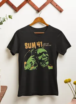 Sum 41 Футболка Панк-музыка Порядок В Упадке Альбом
