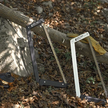 T50 Складные ручные секаторы Многофункциональная походная пила по дереву с чехлом для хранения Инструмент для кемпинга / сада / улицы Алюминиевый сплав
