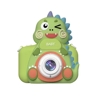 TONLISH Зеленый Динозавр Детская Камера Анти-Синий Свет Экран Селфи Фильтр Камера HD Двойной Выстрел Камера Для Детей Подарки