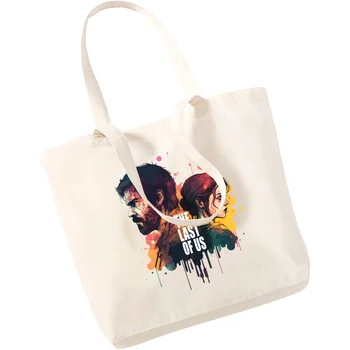 The Last of Us Ellie Fireflies Холщовая сумка-тоут Сумка для покупок Косметичка с ридикюлем Сумка на плечо Холщовая сумка