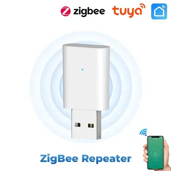 Tuya ZigBee Повторитель сигнала USB-усилитель Расширитель Шлюз для автоматизации умного дома
