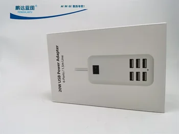 USB Штекер Удлинитель Удлинитель Трансформатор 110 В 220 В на 5 В с переключателем USB Параллельный выделенный