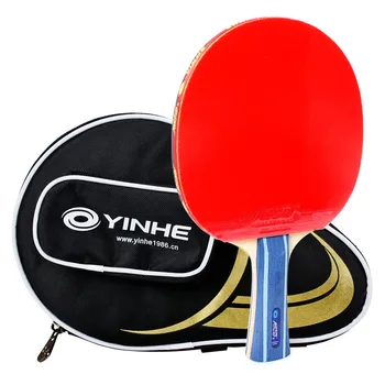 YINHE 7-звездочная ракетка Galaxy Training из чистого дерева, резиновые ракетки для настольного тенниса, бита для пинг-понга