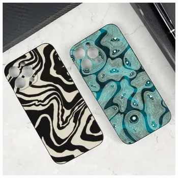 Абстрактные художественные обои маслом Чехол для телефона для Iphone 14 12 11 13 Pro Max Mini X XR XS 7 8 Max SE 2020 Мягкие чехлы для телефонов