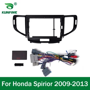Автомобильная GPS-навигация Стерео для Honda Spirior 2009 - 2013 Радио Панели Панель Подходит 2Din 9-дюймовый экран головного устройства In Dashboard