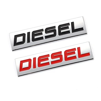 Автомобильная наклейка Дизельный Логотип Эмблема Значок 3D Металлические Автомобильные Наклейки Для Сиденья BMW Audi Jeep Honda Ford Opel Passat Peugeot KIA Авто Стайлинг