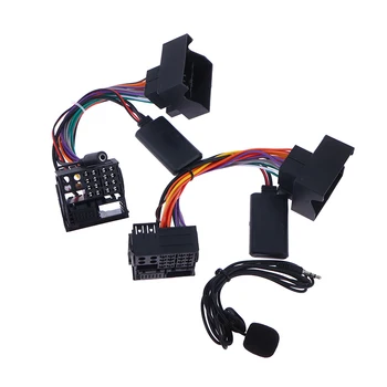  Автомобильный Bluetooth совместимый модуль 5.0 Приемник AUX-вход Аудио Музыкальный адаптер MIC Handsfree для E60E63 E70E90 E91E92