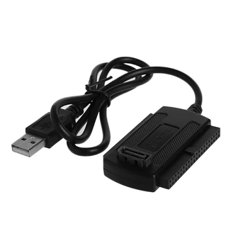 Адаптер преобразователя USB 2.0 в IDE с кабелем для жесткого диска 2.5 3.5 HDD