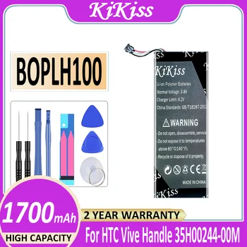 Аккумулятор KiKiss BOPLH100 1700 мАч для контроллера ручки HTC Vive VR SS 35H00244-00M Bateria