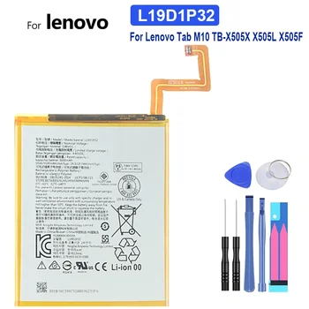 Аккумулятор L19D1P32 L18D1P32 5000 мАч Для планшета Lenovo Tab M10 TB-X505X X505L X505F TB-X605L TB-X605F TB-X605M TB-X505X Tablet x505L X505F