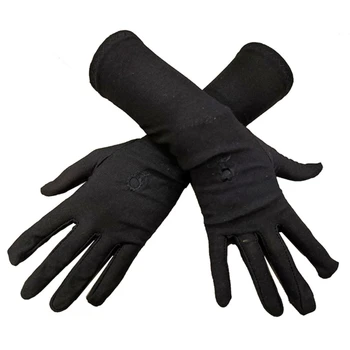 Арабские перчатки для женщин Рукава для защиты от ультрафиолета Длинные черные перчатки для арабов