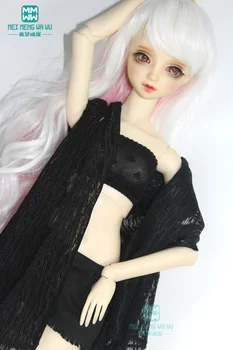 БЖД аксессуары кукольная одежда для 1/3 БЖД SD кукла мода черный кардиган, короткая юбка