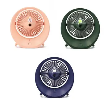 Вентилятор охлаждения Мини-вентилятор Настольный пластиковый вентилятор для увлажнения холодного воздуха Дропшиппинг