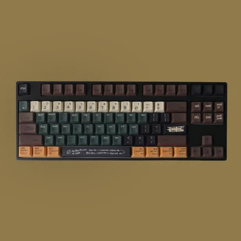 Вишневый профиль Love Story Keycaps PBT 5-сторонний колпачок для сублимационного красителя многоцветный для MX Switch Механическая игровая клавиатура gmk67 75