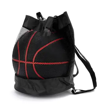 Водонепроницаемая баскетбольная сумка Одежда Обувь Сетчатый сетчатый мешочек Многофункциональный футбольный рюкзак для хранения На открытом воздухе Спортивная сумка для хранения