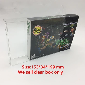 Высококачественная защитная коробка из ПЭТ для NGC Game Collection Дисплей Коробка Прозрачная коробка для хранения