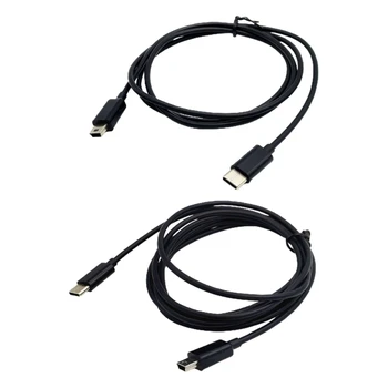 Высокоскоростной 5-контактный кабель USB Type-C на мини-зарядный шнур для передачи данных для всех устройств и зарядки в любом месте