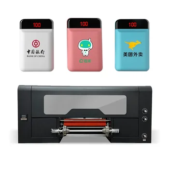  Горячая продажа УФ-принтер A3 DTF рулон для рулонного печати ламинирование в одном 30-сантиметровом УФ-пленочном принтере DTF с 2 головками xp600