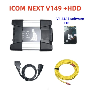 ДЛЯ ICOM NEXT Полная прошивка чипа V149 Диагностический инструмент для инструмента программирования BMW Программное обеспечение Icom Wifi 2023/09
