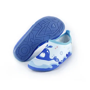 Детская водная обувь Пляжная обувь для девочек и мальчиков Быстросохнущая нескользящая водная кожа босиком спортивная обувь Aqua Pool Snorkeling