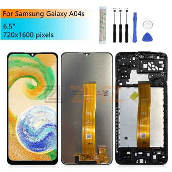 Для Samsung Galaxy A047 ЖК-дисплей Сенсорный экран Дигитайзер в сборе A04s Запасные части для экрана 6.5