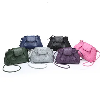 Женские кошельки и сумки с рисунком страуса Роскошные дизайнерские женские облачно-розовые сумки из полиуретана для женщин 2023 плиссированные сумки через плечо