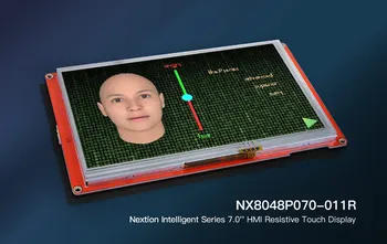 Интеллектуальная версия экрана сопротивления 7-дюймовое человеко-машинное взаимодействие HMI Английская версия NX8048P070-011R