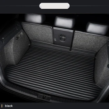 Искусственная кожа Изготовленный на заказ коврик багажника автомобиля для Audi A6 2005-2011 2012-2018 2019-2022 Детали интерьера автомобильные аксессуары