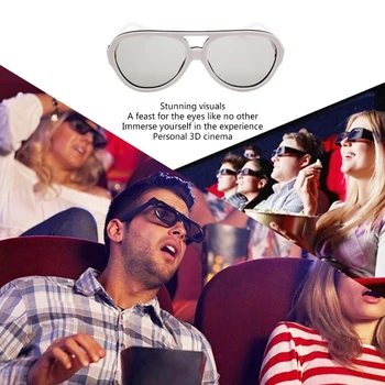 Кинотеатры Поляризованные 3D стереоскопические очки Китайские трехмерные стереоскопические очки с удобным экраном