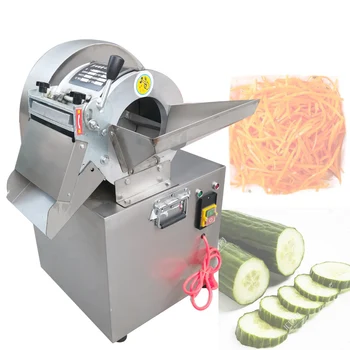  Коммерческий овощерез Электрический измельчитель овощей Измельчитель Автоматическая машина для нарезки овощей