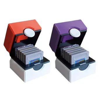 Коробка для хранения кассеты Poké ball GB Коробка для хранения gameboy подходит для 3D-печати аксессуаров для кассетных игровых консолей Nintendo